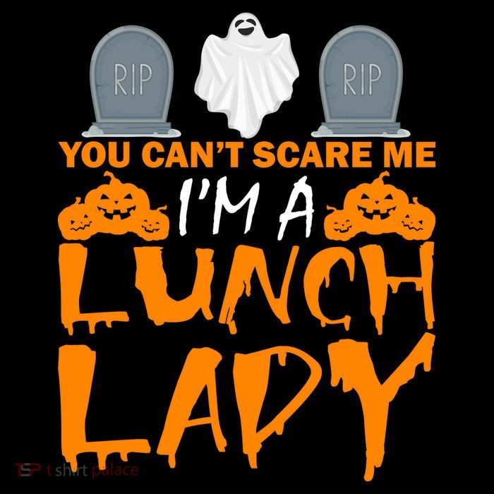 You Can't Scare Me I'm A lunch Lady Sustainable Bucket Hat