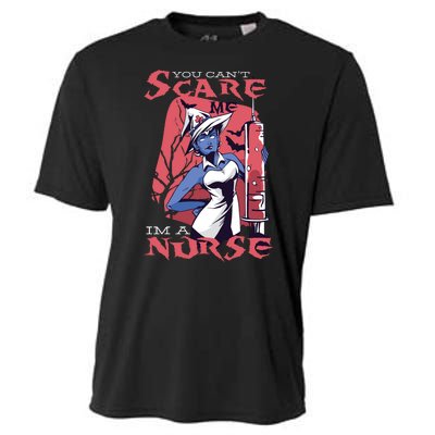 You Can't Scare Me I'm A Nurse Cooling Performance Crew T-Shirt