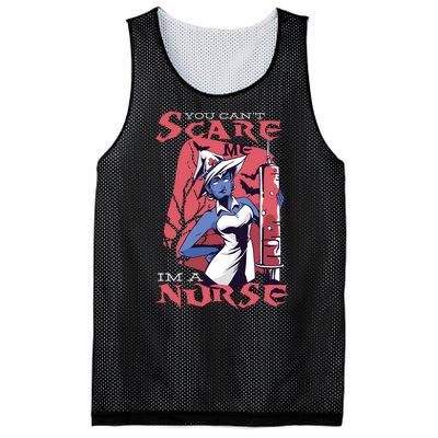 You Can't Scare Me I'm A Nurse Mesh Reversible Basketball Jersey Tank