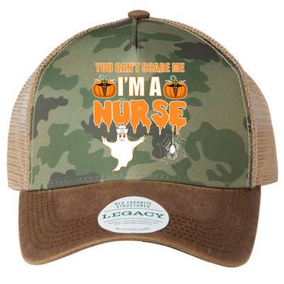 You Can't Scare Me I'm A Nurse Halloween Legacy Tie Dye Trucker Hat