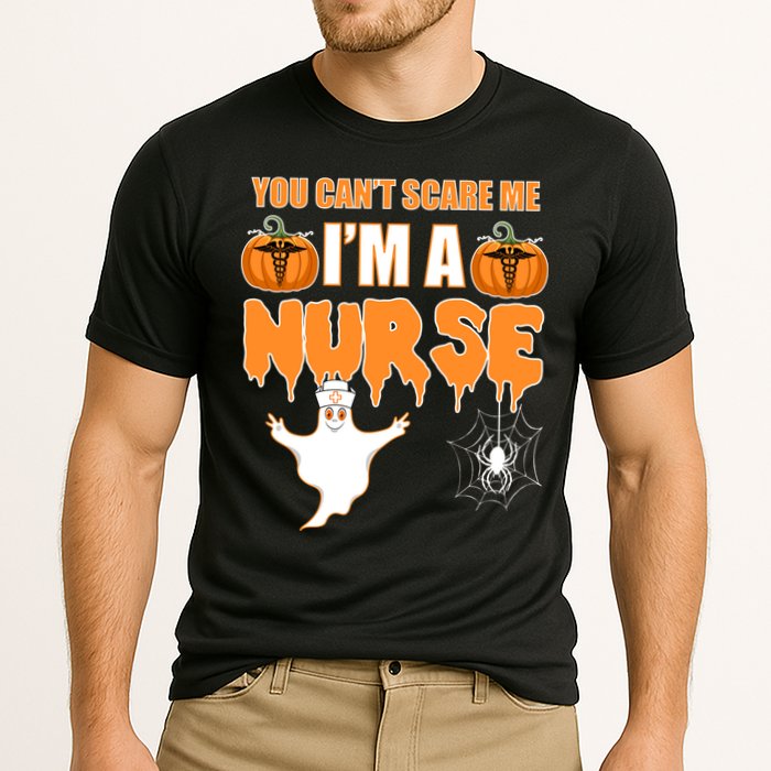 You Can't Scare Me I'm A Nurse Halloween Cooling Performance Crew T-Shirt