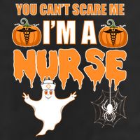 You Can't Scare Me I'm A Nurse Halloween Adult Drive Performance Visor