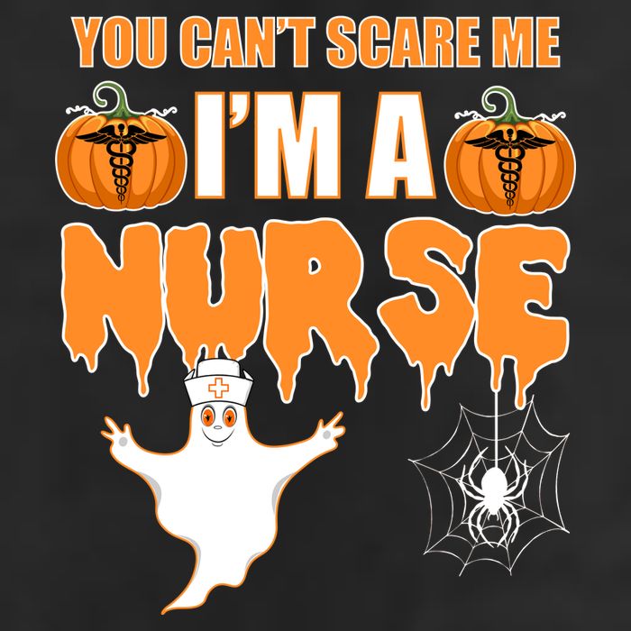 You Can't Scare Me I'm A Nurse Halloween Adult Drive Performance Visor