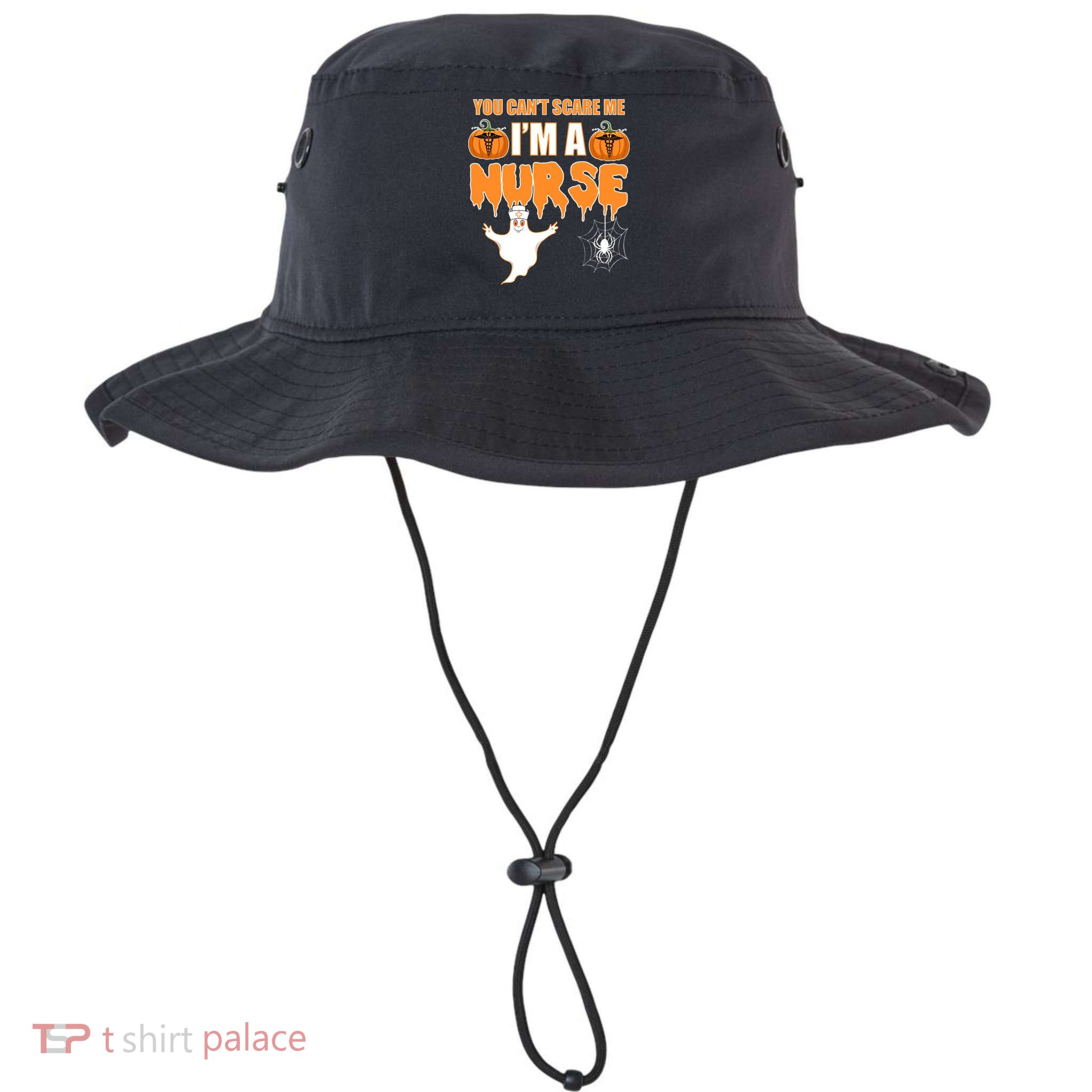 You Can't Scare Me I'm A Nurse Halloween Bucket Hat