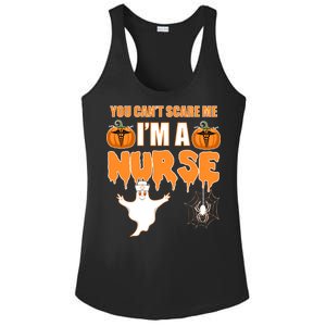 You Can't Scare Me I'm A Nurse Halloween Ladies PosiCharge Competitor Racerback Tank