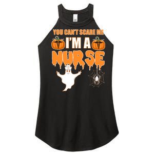 You Can't Scare Me I'm A Nurse Halloween Women's Perfect Tri Rocker Tank