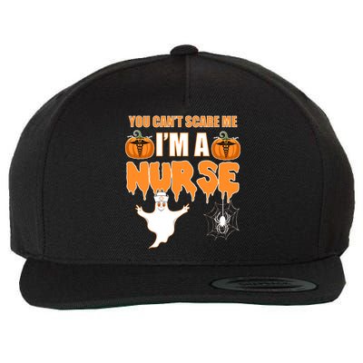 You Can't Scare Me I'm A Nurse Halloween Wool Snapback Cap