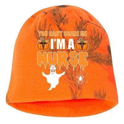 You Can't Scare Me I'm A Nurse Halloween Kati - Camo Knit Beanie