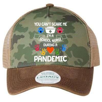 You Can't Scare Me I'm A School Nurse During the Pandemic Legacy Tie Dye Trucker Hat