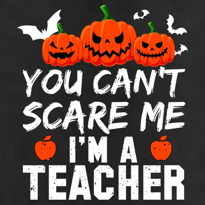 You Can't Scare Me I'm A Teacher 7 Panel Mesh Trucker Snapback Hat