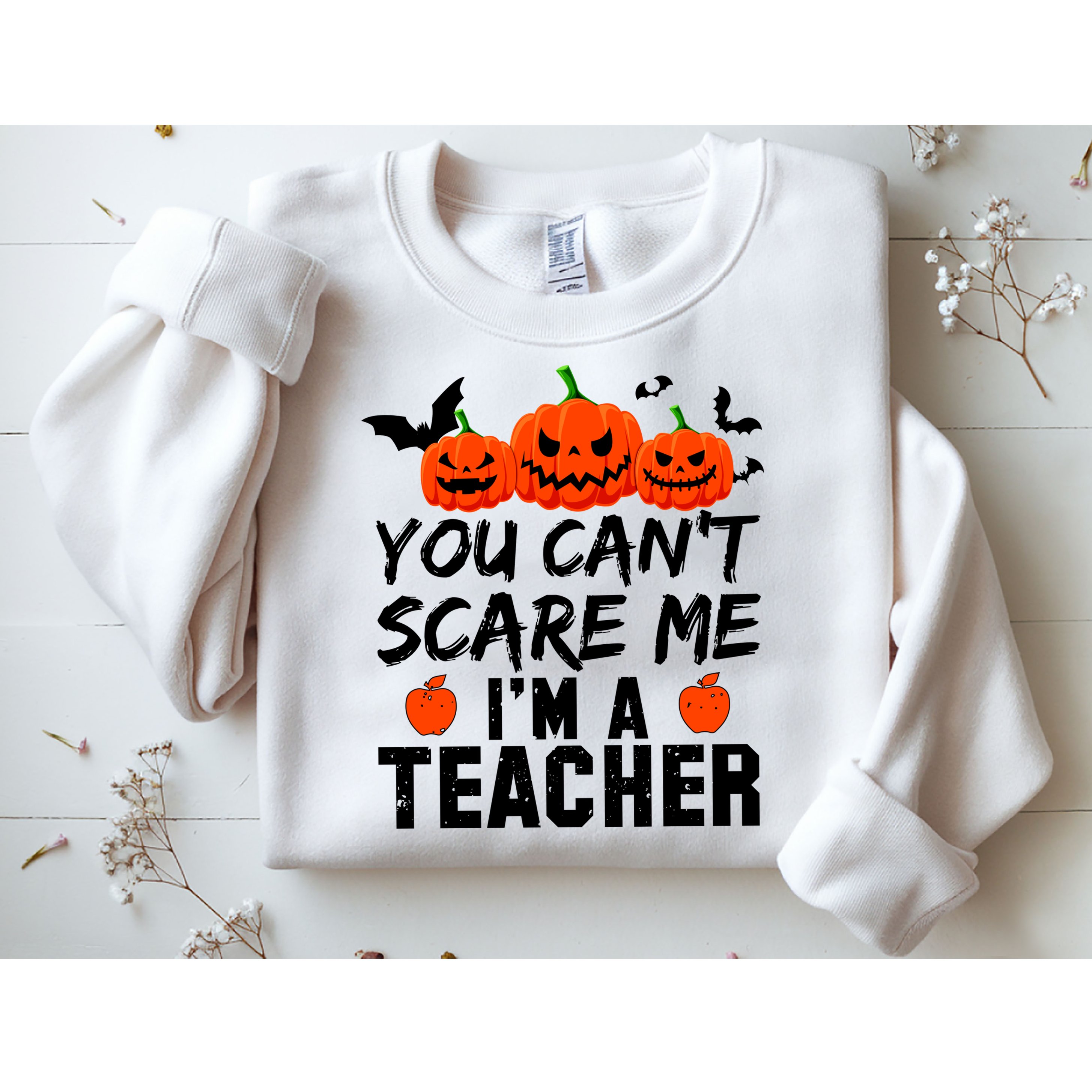 You Can't Scare Me I'm A Teacher Sweatshirt