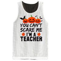 You Can't Scare Me I'm A Teacher Mesh Reversible Basketball Jersey Tank