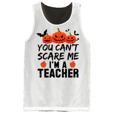 You Can't Scare Me I'm A Teacher Mesh Reversible Basketball Jersey Tank