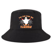You Can't Scare Me I'm a Teacher Halloween Ghost Spiders Cool Comfort Performance Bucket Hat