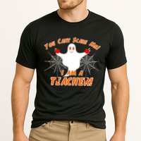 You Can't Scare Me I'm a Teacher Halloween Ghost Spiders Cooling Performance Crew T-Shirt