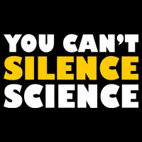 You Can't Silence Science! Resist Protest 16 in Basic Backpack