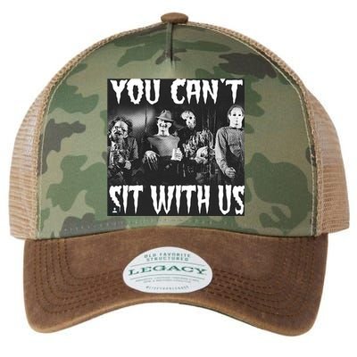 You Can't Sit With Us Classic Horror Villains Legacy Tie Dye Trucker Hat