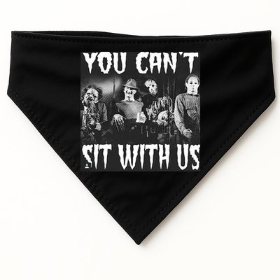 You Can't Sit With Us Classic Horror Villains USA-Made Doggie Bandana