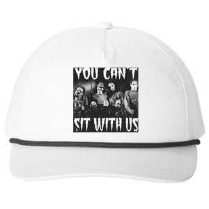 You Can't Sit With Us Classic Horror Villains Snapback Five-Panel Rope Hat