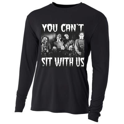 You Can't Sit With Us Classic Horror Villains Cooling Performance Long Sleeve Crew