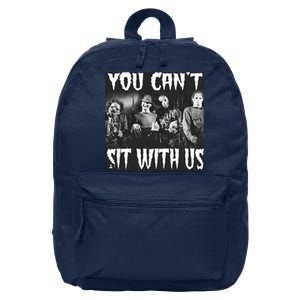 You Can't Sit With Us Classic Horror Villains 16 in Basic Backpack