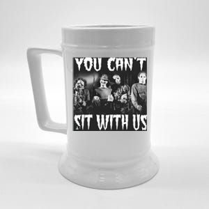 You Can't Sit With Us Classic Horror Villains Beer Stein