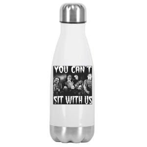 You Can't Sit With Us Classic Horror Villains Stainless Steel Insulated Water Bottle