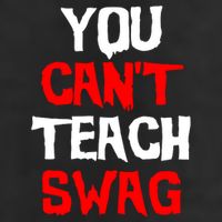 You Can't Teach Swag 7 Panel Mesh Trucker Snapback Hat