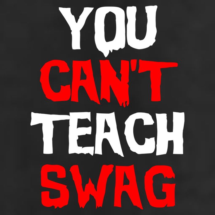 You Can't Teach Swag 7 Panel Mesh Trucker Snapback Hat
