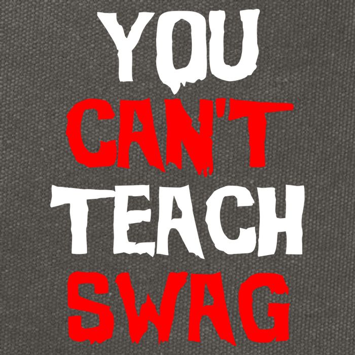 You Can't Teach Swag Cotton Canvas Backpack