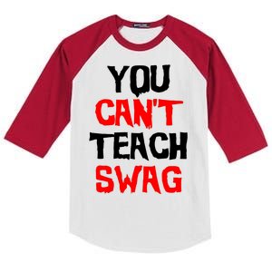 You Can't Teach Swag Kids Colorblock Raglan Jersey