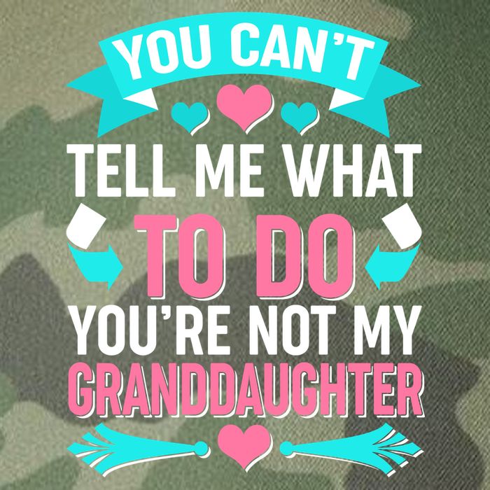 You Can't Tell Me What To Do Granddaughter Legacy Tie Dye Trucker Hat