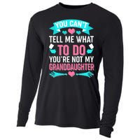 You Can't Tell Me What To Do Granddaughter Cooling Performance Long Sleeve Crew