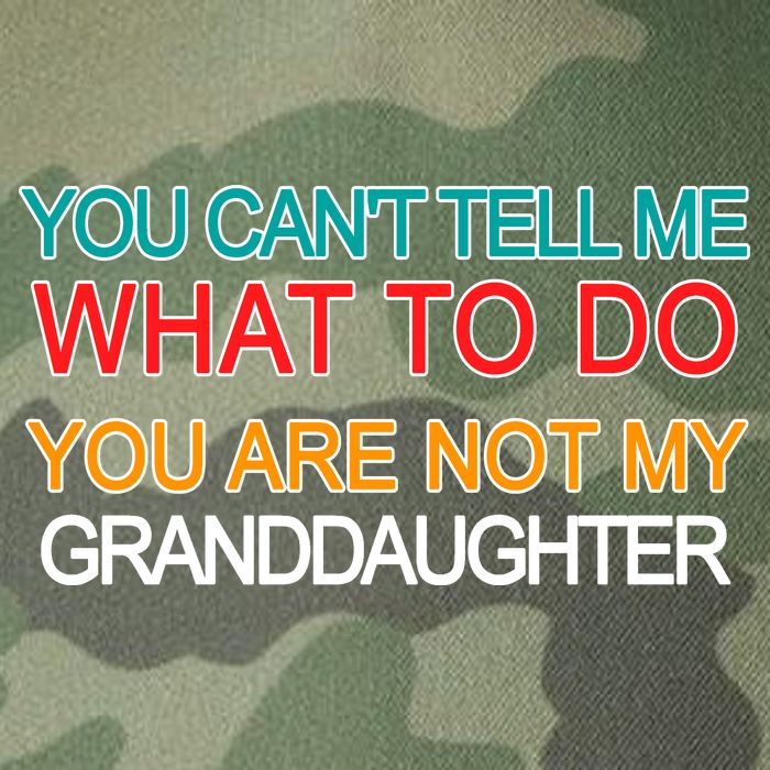 You Can't Tell Me What To Do You Are Not My Granddaughter Legacy Tie Dye Trucker Hat