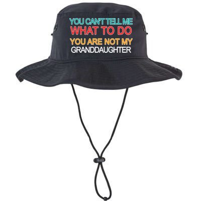 You Can't Tell Me What To Do You Are Not My Granddaughter Bucket Hat
