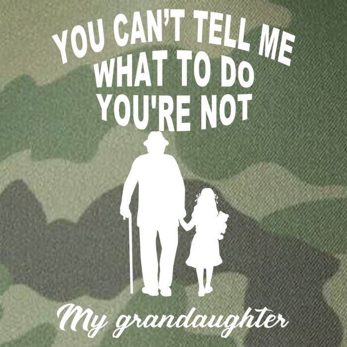 You Can't Tell Me What To Do You're Not My Grandaughter Legacy Tie Dye Trucker Hat