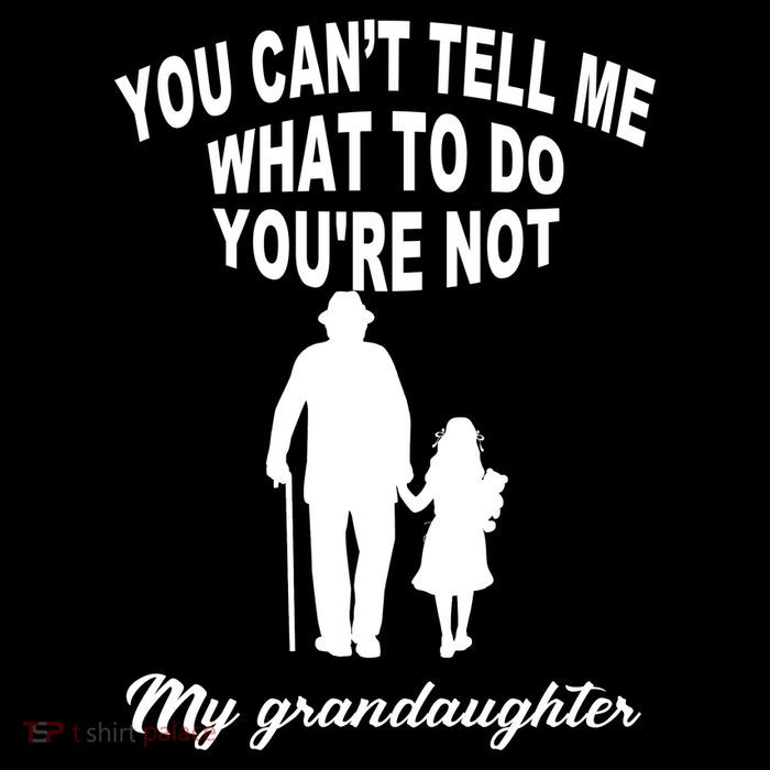 You Can't Tell Me What To Do You're Not My Grandaughter Wool Snapback Cap