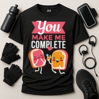 You Complete Me Peanut Butter Jelly Cooling Performance Crew T-Shirt