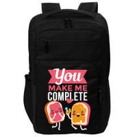 You Complete Me Peanut Butter Jelly Impact Tech Backpack