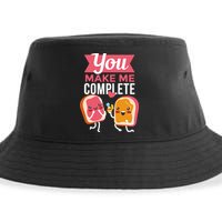 You Complete Me Peanut Butter Jelly Sustainable Bucket Hat