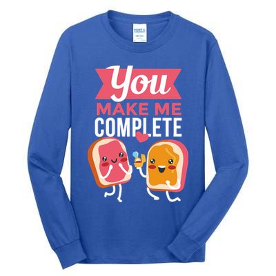 You Complete Me Peanut Butter Jelly Tall Long Sleeve T-Shirt