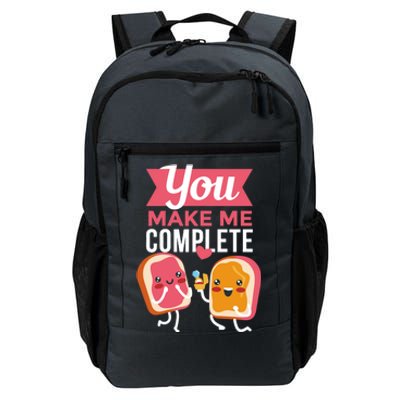 You Complete Me Peanut Butter Jelly Daily Commute Backpack