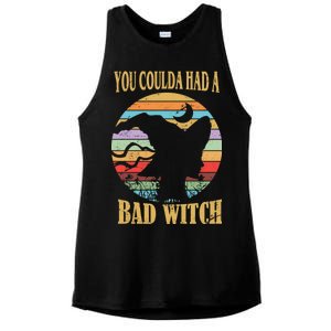 You Coulda Had A Bad Witch Halloween Ladies PosiCharge Tri-Blend Wicking Tank