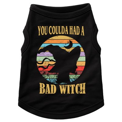 You Coulda Had A Bad Witch Halloween Doggie Tank