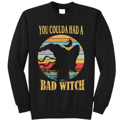 You Coulda Had A Bad Witch Halloween Sweatshirt