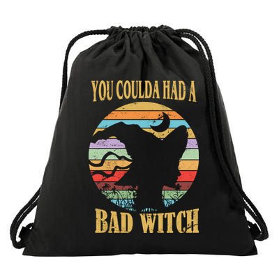 You Coulda Had A Bad Witch Halloween Drawstring Bag