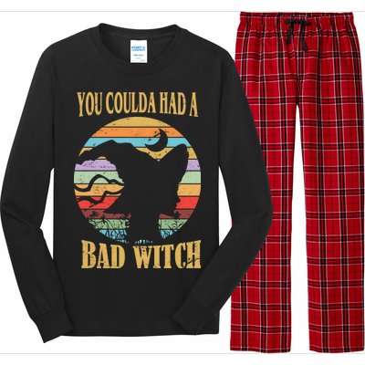 You Coulda Had A Bad Witch Halloween Long Sleeve Pajama Set