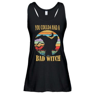 You Coulda Had A Bad Witch Halloween Ladies Essential Flowy Tank