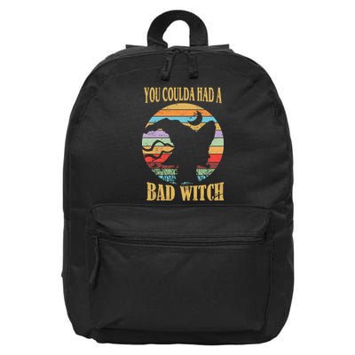 You Coulda Had A Bad Witch Halloween 16 in Basic Backpack