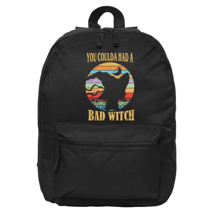 You Coulda Had A Bad Witch Halloween 16 in Basic Backpack